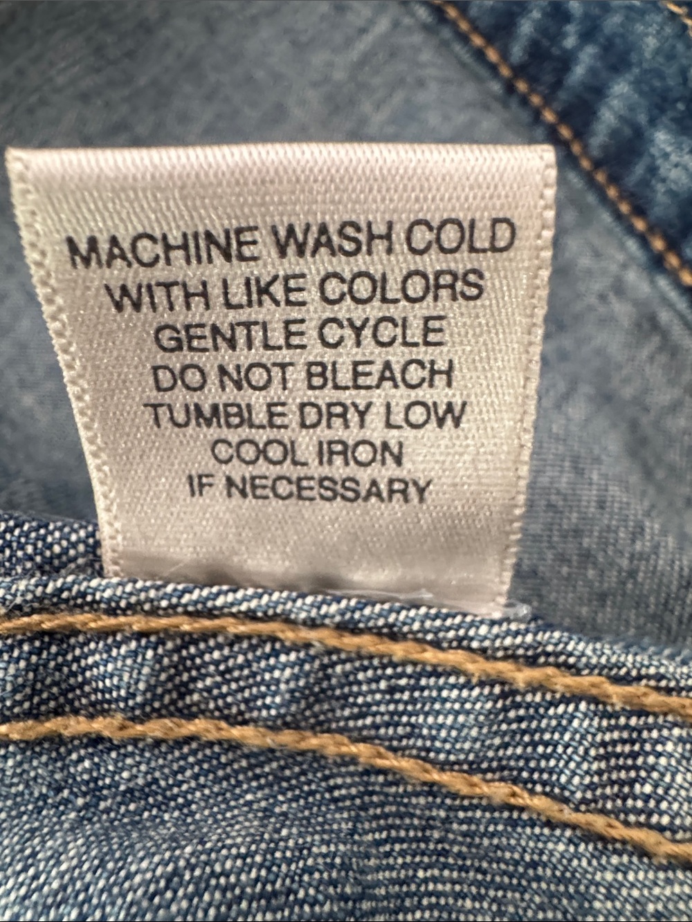 Christopher & Banks Medium Blue Denim Jean Jacket SZ Large - Picture 8 of 8